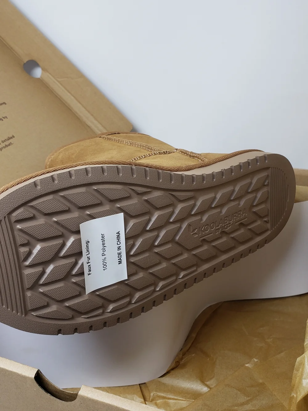 Koolaburra Tan Suede Kids Short Boots
